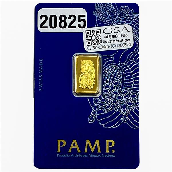 2.5g Fine Gold Bar
