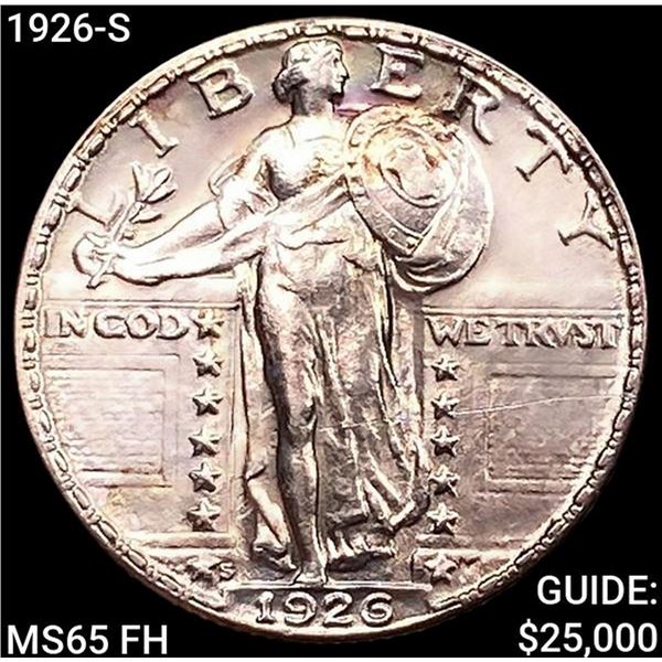 1926-S Standing Liberty Quarter GEM BU