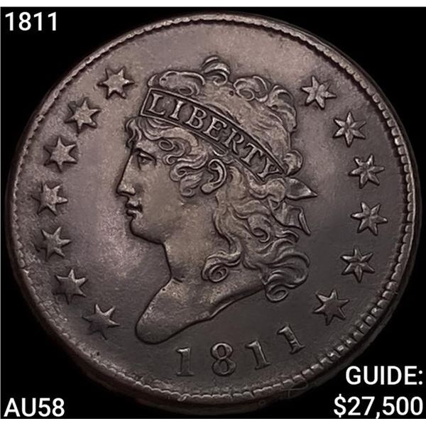 1811 Classic Head Large Cent CHOICE AU