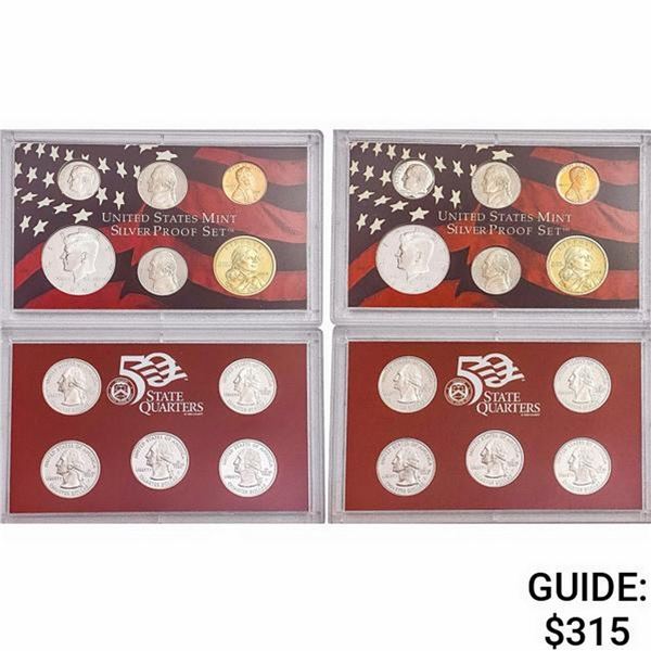 2004 Silver Proof Sets [22 Coins]