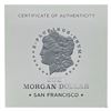 Image 4 : 2021 GEM BU Morgan Silver Dollar [1 Coin]