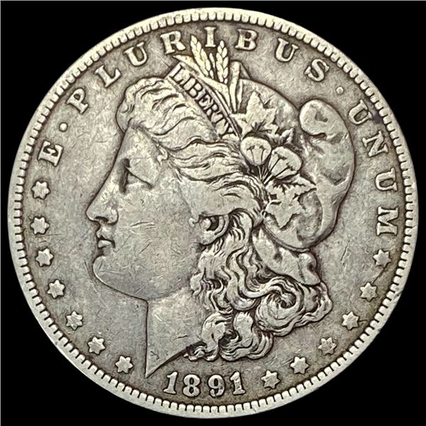 1891-O Silver Morgan Dollar LIGHTLY CIRCULATED