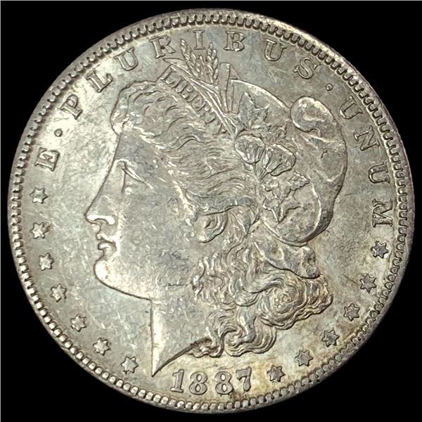 1887-S Silver Morgan Dollar CLOSELY UNCIRCULATED