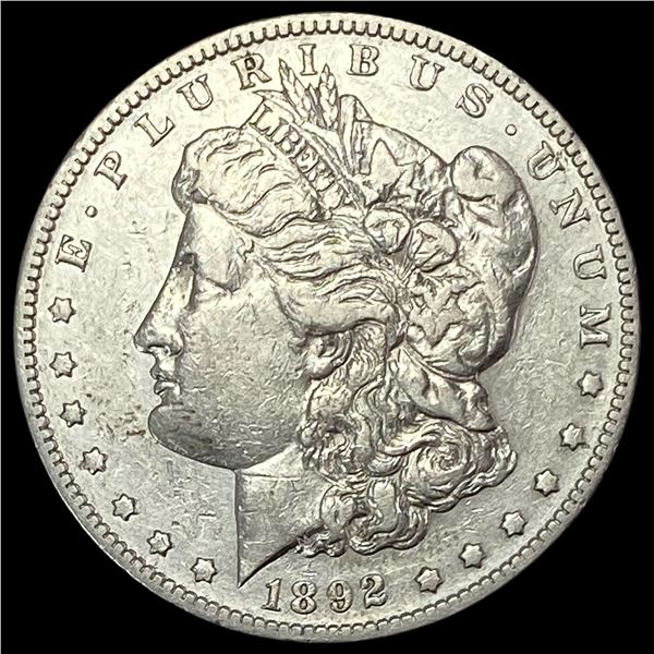 1892-S Silver Morgan Dollar CLOSELY UNCIRCULATED