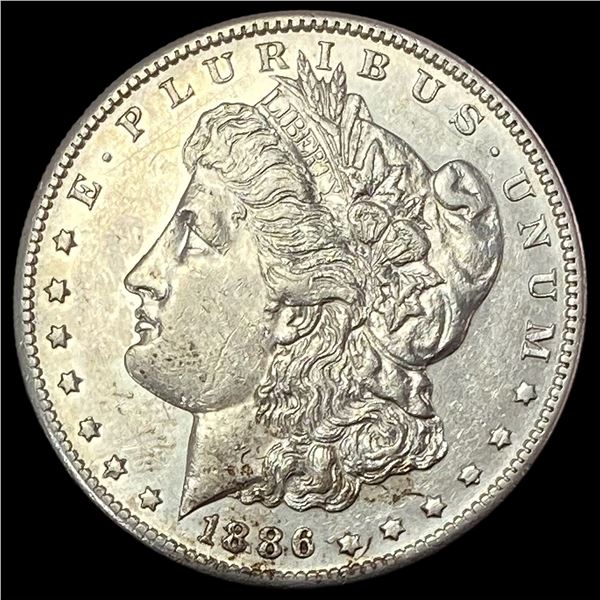 1886-S Silver Morgan Dollar CLOSELY UNCIRCULATED