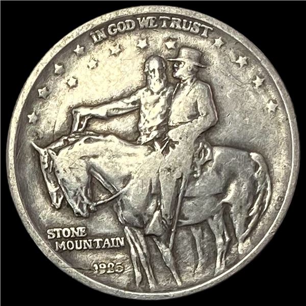1925 Stone Mountain Half Dollar LIGHTLY CIRCULATED
