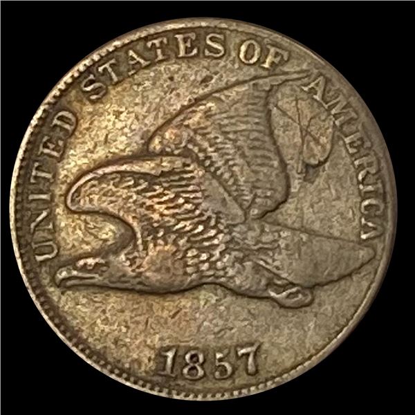 1857 Flying Eagle Cent LIGHTLY CIRCULATED