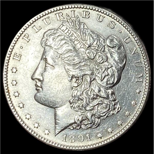 1891-S Silver Morgan Dollar UNCIRCULATED