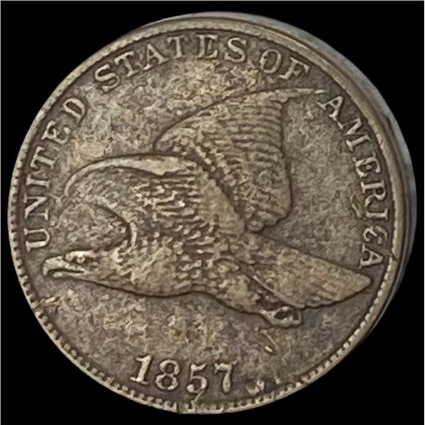 1857 Flying Eagle Cent LIGHTLY CIRCULATED