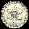 Image 1 : 1852 Silver Three-Cent Piece CLOSELY UNCIRCULATED