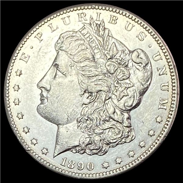1890-CC Silver Morgan Dollar CLOSELY UNCIRCULATED