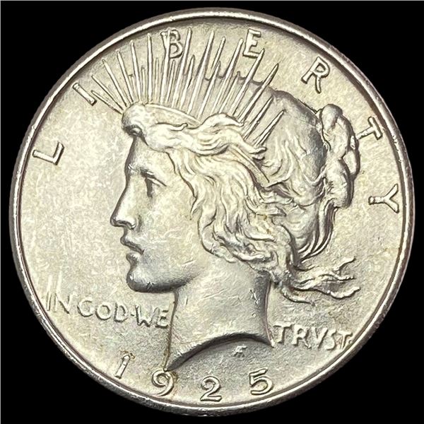 1925 Silver Peace Dollar CHOICE BU