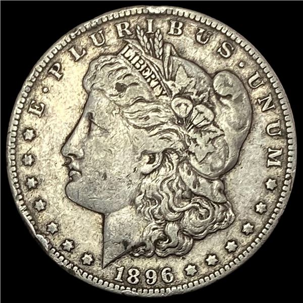 1896-S Silver Morgan Dollar LIGHTLY CIRCULATED