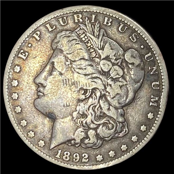 1892-CC Silver Morgan Dollar LIGHTLY CIRCULATED