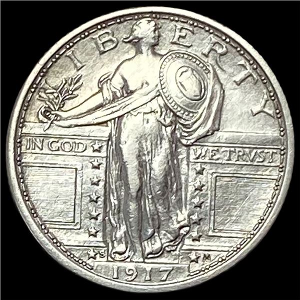 1917 Type 1 Standing Liberty Quarter CLOSELY UNCIRCULATED