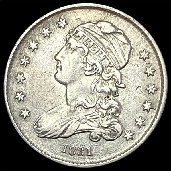 1831 Capped Bust Silver Quarter CLOSELY UNCIRCULATED