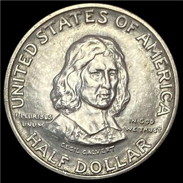 1934 Silver Maryland Half Dollar GEM BU