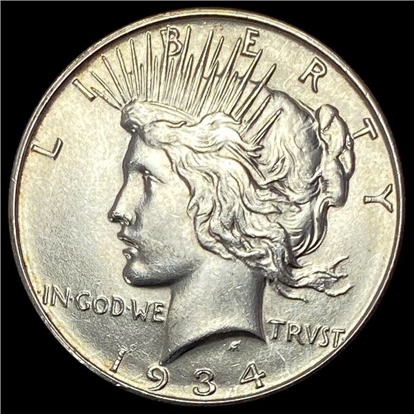 1934-D Silver Peace Dollar UNCIRCULATED