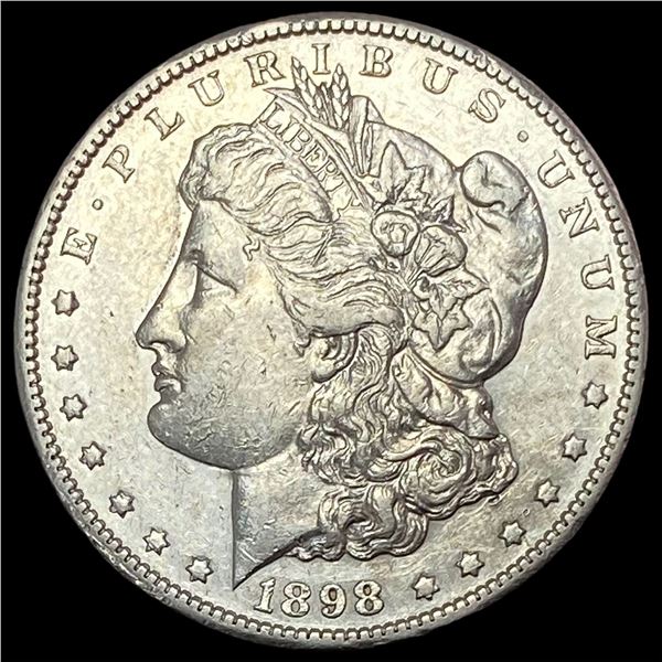 1898-S Silver Morgan Dollar CLOSELY UNCIRCULATED