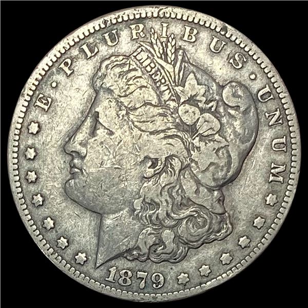 1879-CC Silver Morgan Dollar LIGHTLY CIRCULATED