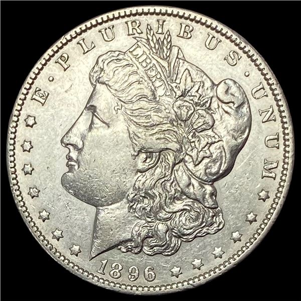 1896-O Morgan Silver Dollar NEARLY UNCIRCULATED