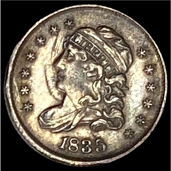 1835 Capped Bust Half Dime LIGHTLY CIRCULATED
