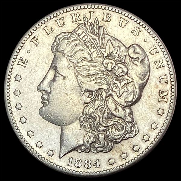 1884-S Silver Morgan Dollar CLOSELY UNCIRCULATED