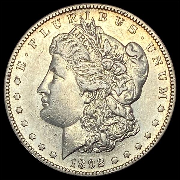 1892-S Silver Morgan Dollar CLOSELY UNCIRCULATED