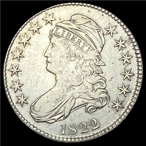 1822 Capped Bust Half Dollar CLOSELY UNCIRCULATED