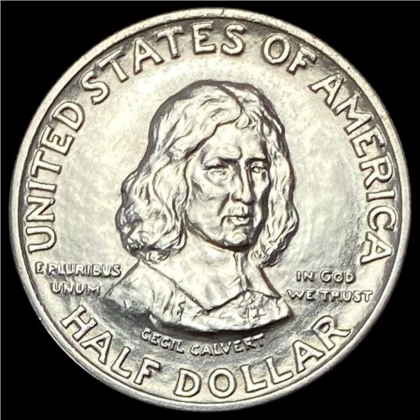 1934 Silver Maryland Half Dollar GEM BU