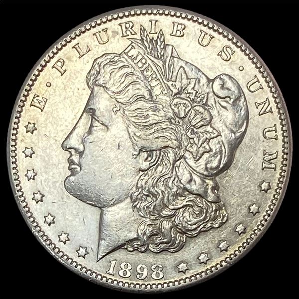 1898-S Silver Morgan Dollar CLOSELY UNCIRCULATED