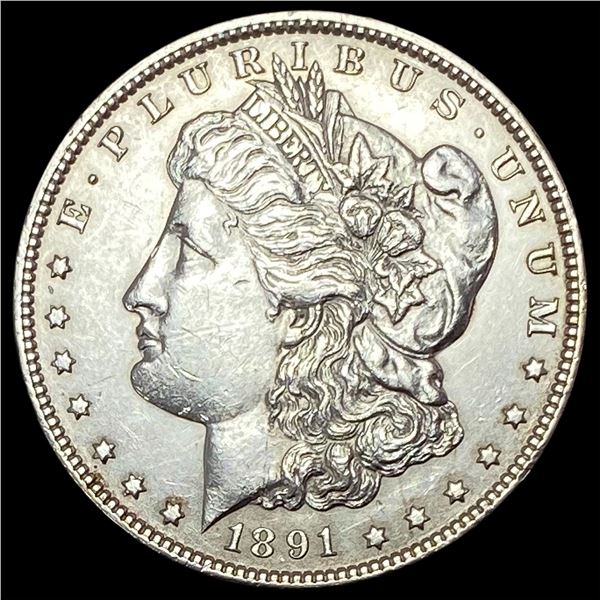 1891 Silver Morgan Dollar UNCIRCULATED