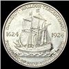 Image 2 : 1924 Silver Huguenot-Walloon Half Dollar GEM BU