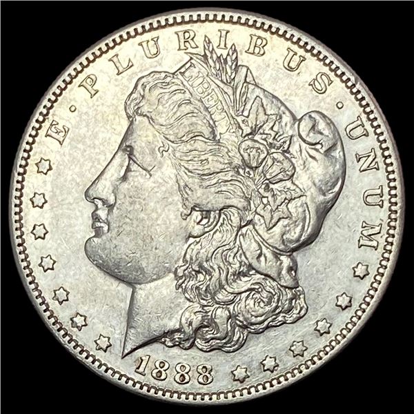 1888-S Silver Morgan Dollar CLOSELY UNCIRCULATED