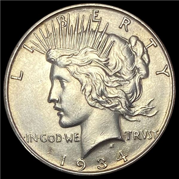 1934-D Silver Peace Dollar UNCIRCULATED