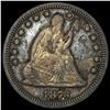 Image 1 : 1873 Seated Liberty Quarter LIGHTLY CIRCULATED
