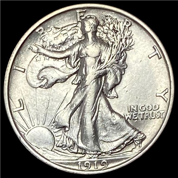 1919 Silver Walking Liberty Half Dollar UNCIRCULATED