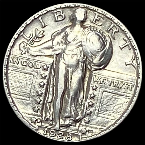 1928-D Standing Liberty Silver Quarter CLOSELY UNCIRCULATED
