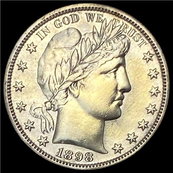 1898-S Silver Barber Half Dollar HIGH GRADE