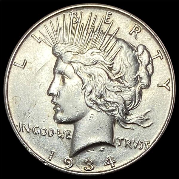 1934 Silver Peace Dollar UNCIRCULATED