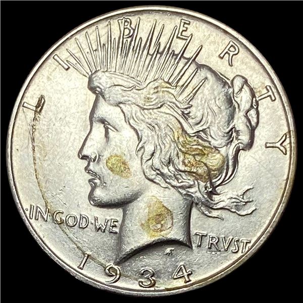 1934 Silver Peace Dollar UNCIRCULATED