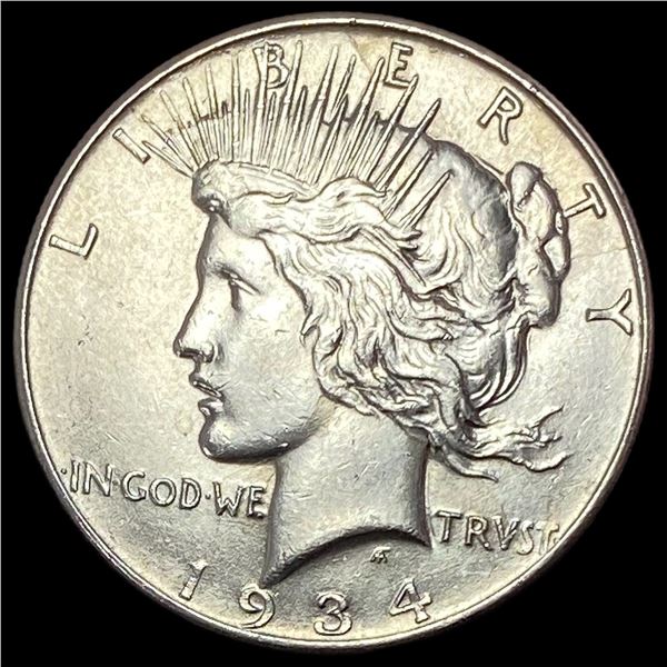 1934 Silver Peace Dollar UNCIRCULATED
