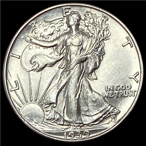 1939-D Walking Liberty Half Dollar UNCIRCULATED