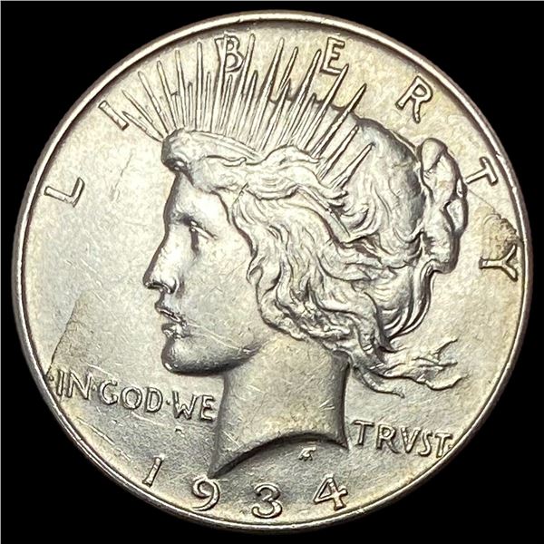 1934 Silver Peace Dollar UNCIRCULATED