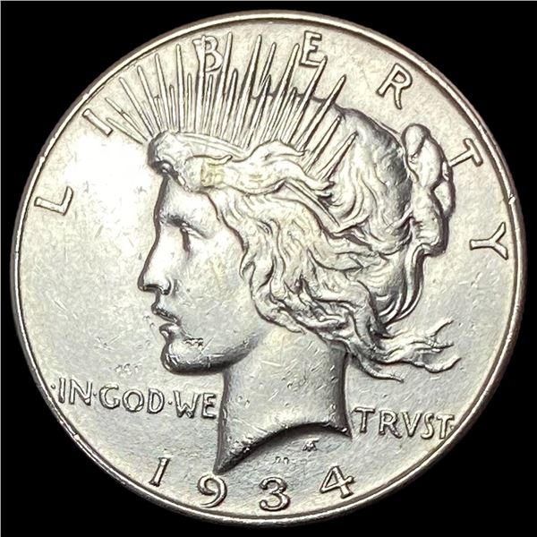 1934 Silver Peace Dollar UNCIRCULATED