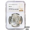 Image 1 : 1921 Morgan Silver Dollar NGC MS61