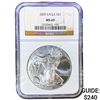 Image 1 : 2009 Silver Eagle NGC MS69