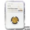 Image 1 : 1908 $2.50 Gold Quarter Eagle NGC AU55