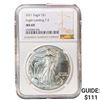 Image 1 : 2021 Silver Eagle NGC MS69