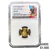 Image 1 : 2023 Gold $5 American Eagle NGC MS70